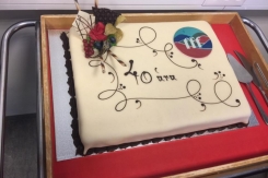 40 ára afmæliskaka felfel