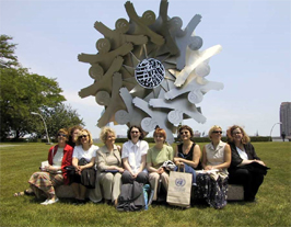 Hópur félagsfræðikennara í New York 2002