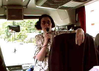 Annar okkar ágætu fararstjóra, Hjördís.